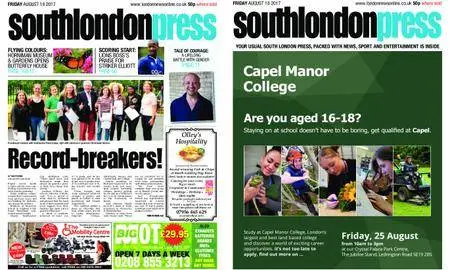 South London Press – August 18, 2017
