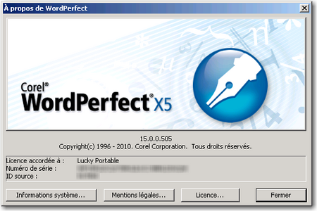 Corel WordPerfect Office X5 v15.0.0.505 French