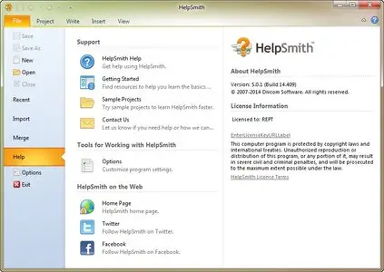 HelpSmith 5.0.1 Build 14.409