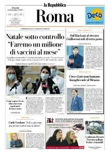 la Repubblica Roma - 24 Dicembre 2020