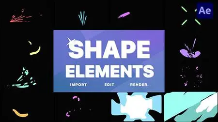 Shapes Elements | After Effects 33982769