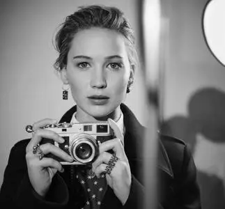 Jennifer Lawrence by Brigitte Lacombe for Dior Pre-Fall 2018