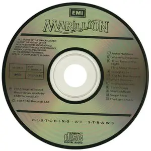 Marillion - Clutching At Straws (1987) [Japanese 1st press]