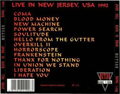 Overkill - Elvis Is Dead (1993)