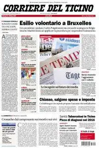 Corriere del Ticino - 31 Ottobre 2017