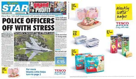 Shropshire Star Shrewsbury Edition – April 26, 2018