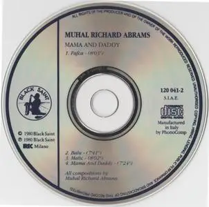 Muhal Richard Abrams - Mama And Daddy (1980) {1993 Black Saint}