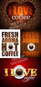 Coffee vector