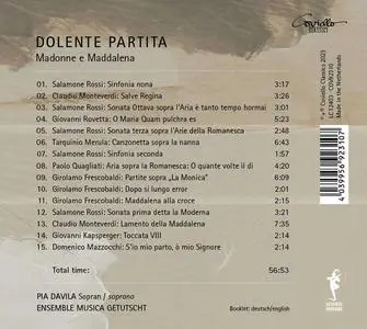 Pia Davila, Bernhard Reichel & Ensemble Musica getutscht - Dolente partita. Madonne e Maddalena (2024) [Digital Download 24/96]