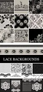 Lace Backgrounds Vector