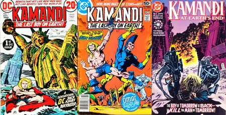 Kamandi, The Last Boy on Earth #1-59 plus #60-61 (Unpublished Issues) plus Kamandi: At Earth’s End #1-6 (1972-1993)