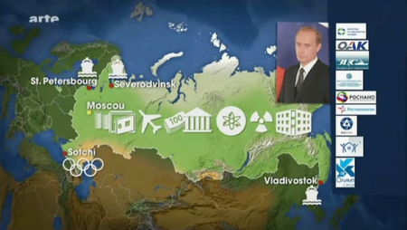 (2010) Le dessous des cartes : La Russie (1 sur 2), une grande puissance ?