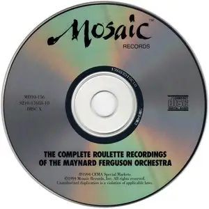 Maynard Ferguson - The Complete Roulette Recordings Of The Maynard Ferguson Orchestra (1958-1962) {10CD Set Mosaic MD10-156}
