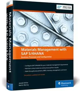 Materials Management with SAP S/4HANA: Business Processes and Configuration (2nd Edition)