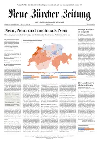 Neue Zurcher Zeitung International  - 25 November 2024