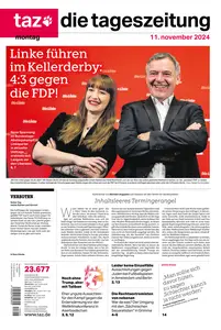 taz die tageszeitung  - 11 November 2024