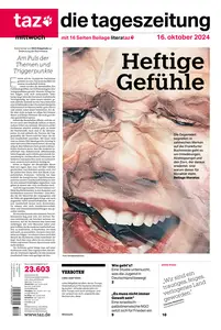 taz die tageszeitung  - 16 Oktober 2024