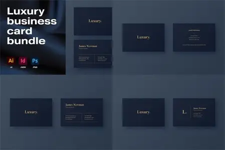 Luxury Business Cards Bundle