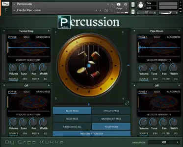 Ergo Kukke Percussion KONTAKT