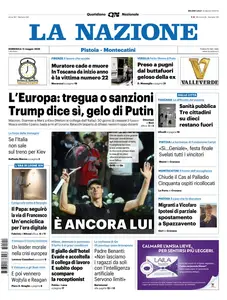 La Nazione Pistoia Montecatini - 11 Maggio 2025