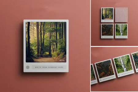 EE - Social Media Photo Frame Mockup Set FX352CT