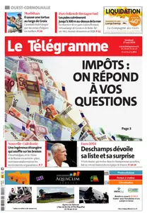 Le Télégramme Ouest Cornouaille - 17 Mai 2024