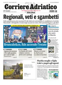 Corriere Adriatico Ancona - 28 Giugno 2025
