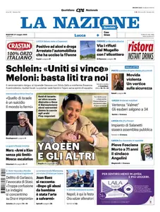 La Nazione Lucca - 27 Maggio 2025