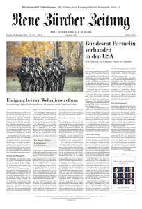 Neue Zurcher Zeitung International - 14 November 2025