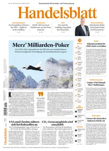 Handelsblatt  - 26 Februar 2025