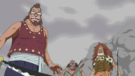 One Piece (1999 S13E84 The Winner Will Be Justice Sengokus Strategy Is Put Into Action! Koten Gars