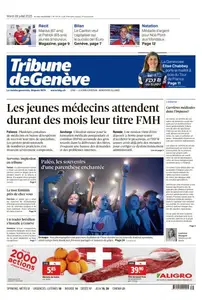 Tribune de Genève - 29 Juillet 2025
