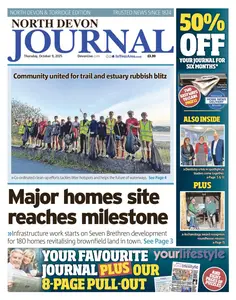 North Devon Journal - 9 October 2025