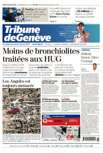 Tribune de Genève - 14 Janvier 2025