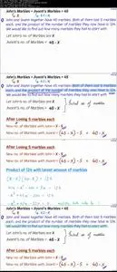 Algebra: Quadratic Equations (Solving Equations) + Notes PDF