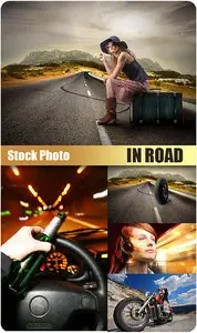 Stock Photo - In road