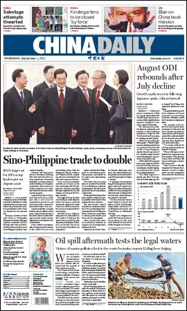 China Daily - 1 September 2011