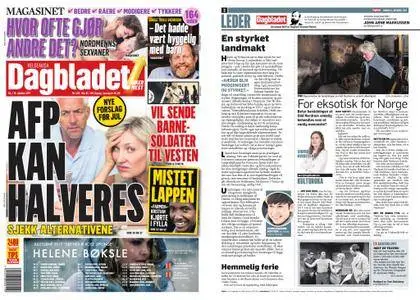 Dagbladet – 14. oktober 2017