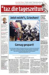 Tageszeitung TAZ vom 08 Februar 2012