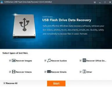 IUWEshare USB Flash Drive Data Recovery 5.8.8.8 Unlimited Portable
