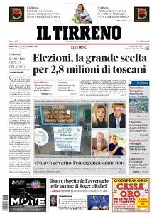 Il Tirreno Livorno - 25 Settembre 2022