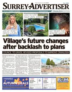 Surrey Advertiser Cranleigh - 3 November 2023