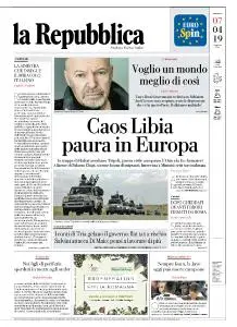 la Repubblica - 7 Aprile 2019