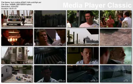 Burn Notice S03E01 Friends and Family