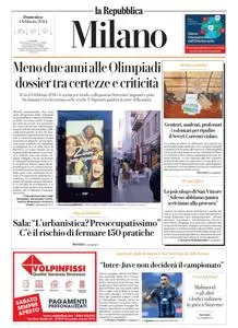 la Repubblica Milano - 4 Febbraio 2024