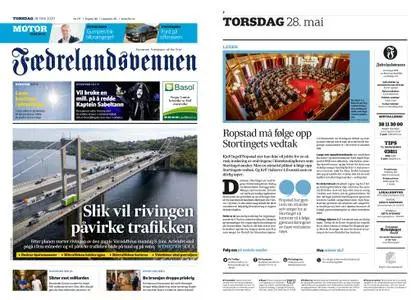 Fædrelandsvennen – 28. mai 2020
