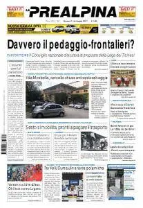 La Prealpina - 21 Settembre 2017