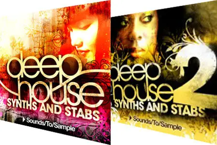 Sounds to Sample Deep House Synths & Stabs vol 1-2 WAV MIDI