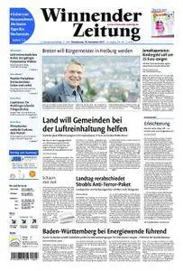 Winnender Zeitung - 16. November 2017