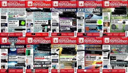 Digital Fernsehen - 2015 Full Year Issues Collection